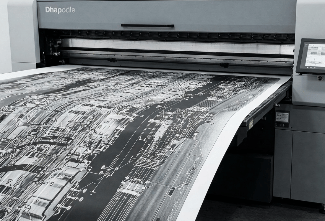 Black and White Digital Printing  